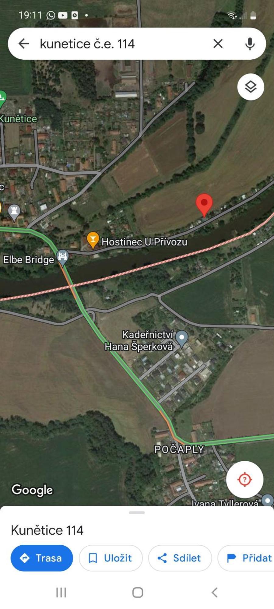 Bungalov Na Brehu Labe S Vlastnim Molem Pardubice Extérieur photo